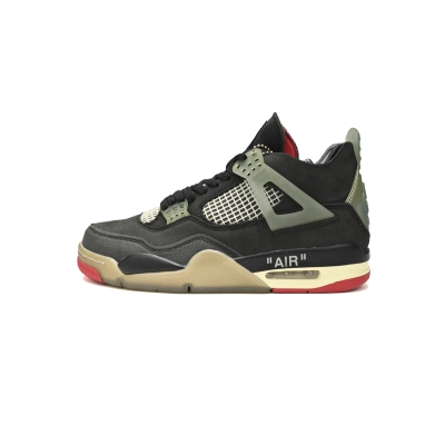Special offer Batch OFF White x Air Jordan 4 Bred CV9388-001 01