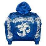 Hellstar Studios Blue Yoga Hoodie