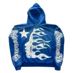 Hellstar Studios Blue Yoga Hoodie