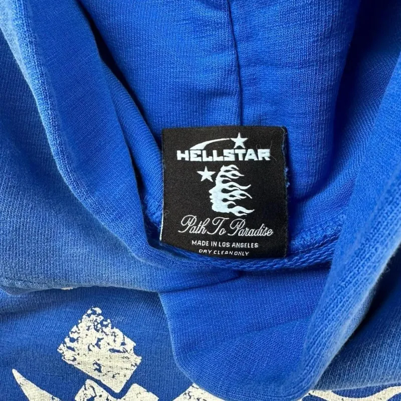 H*lst*r studios blue yoga hoodie