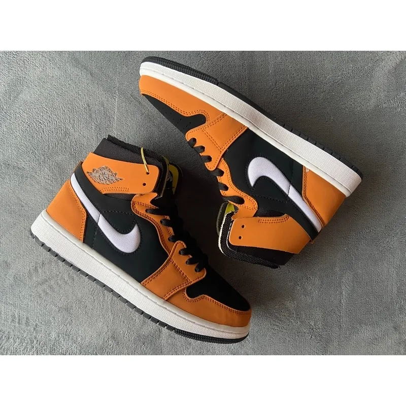 ljr batch air jordan 1 high zoom air cmft black monarch ct0978-002