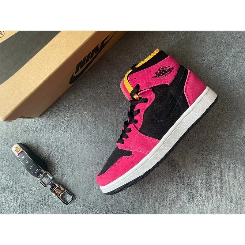 ljr batch air jordan 1 high zoom air cmft hyper pink ct0978-601