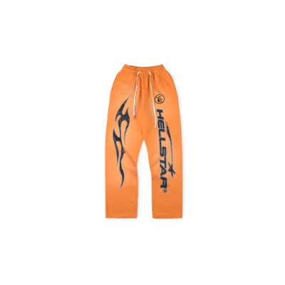 Hellstar Studios Orange Sweatpants 01