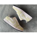 PKstockx Air Jordan 1 Retro Low White Ghost Green Black DM7837-103