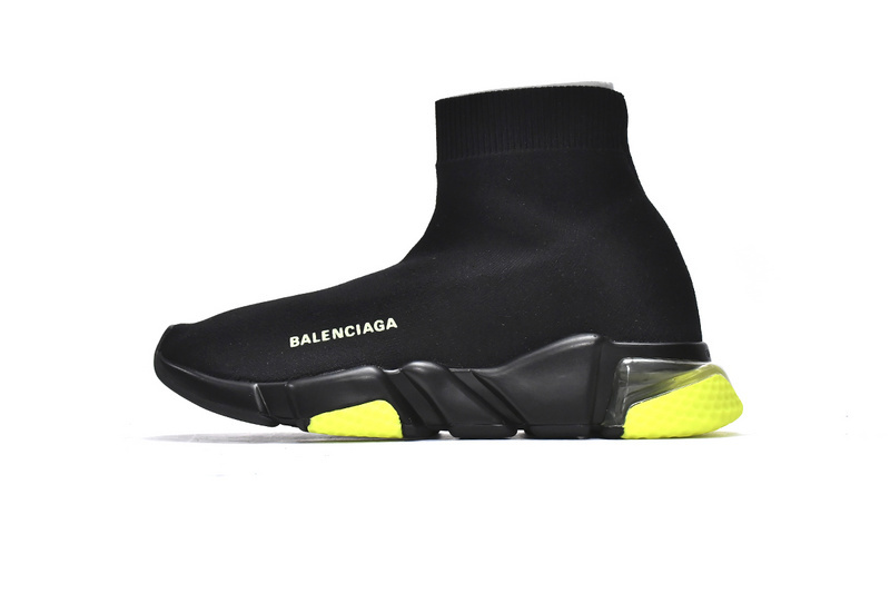 Balenciaga Speed Trainer Black Green-7
