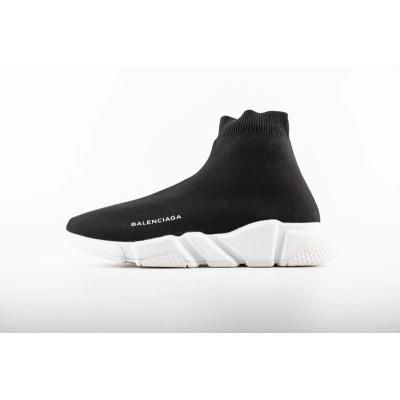 Balenciaga Speed Runner Black white 01