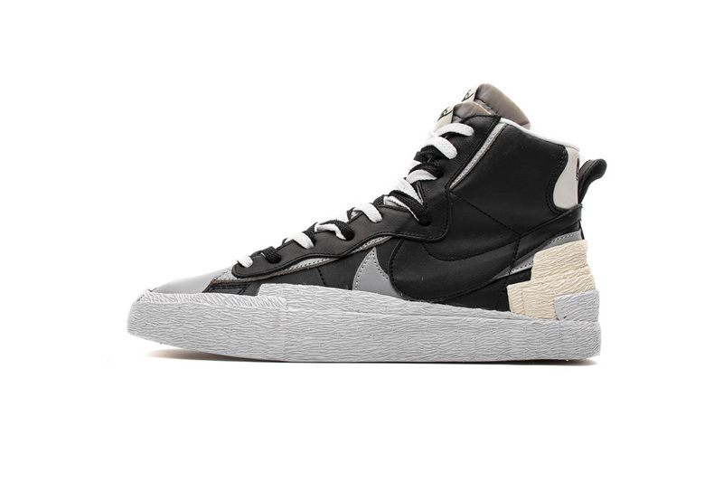 Pkstockx BV0072-002 Sacai x Nike Blazer Mid Black Grey