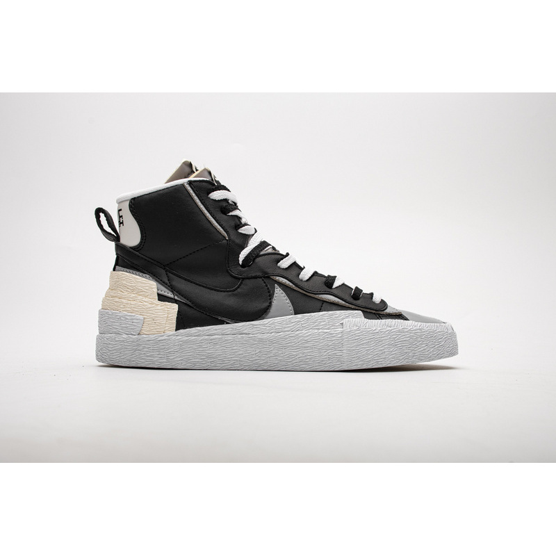 Pkstockx BV0072-002 Sacai x Nike Blazer Mid Black Grey
