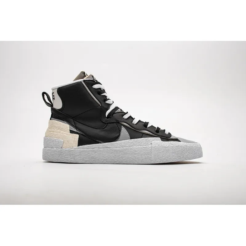 Pkstockx BV0072-002 Sacai x Nike Blazer Mid Black Grey