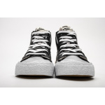 Pkstockx BV0072-002 Sacai x Nike Blazer Mid Black Grey