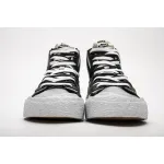 Pkstockx BV0072-002 Sacai x Nike Blazer Mid Black Grey