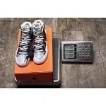 Pkstockx BV0072-002 Sacai x Nike Blazer Mid Black Grey