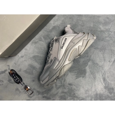 Pkstockx Balenciaga Triple S Light Gray Silver 536737 W2FS2 8100 02