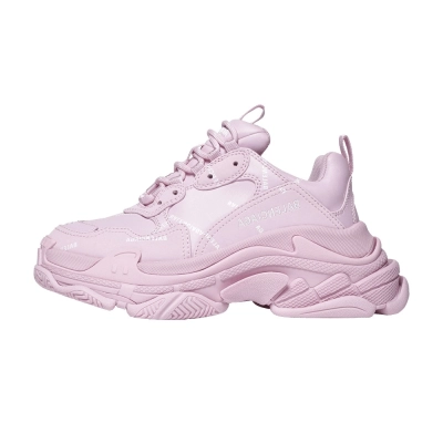 Pkstockx Balenciaga Triple S Letter Pink 524039 W2FA1 5090  01