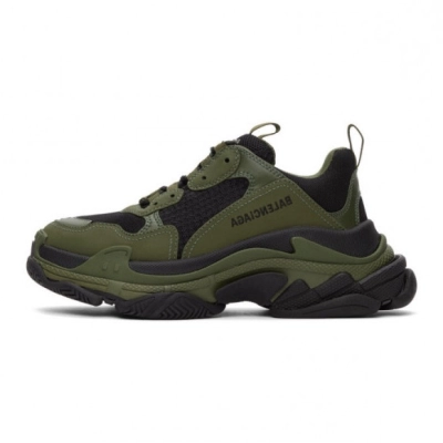 Pkstockx Balenciaga Triple S Army Green 536737 W2FW1 1978 01