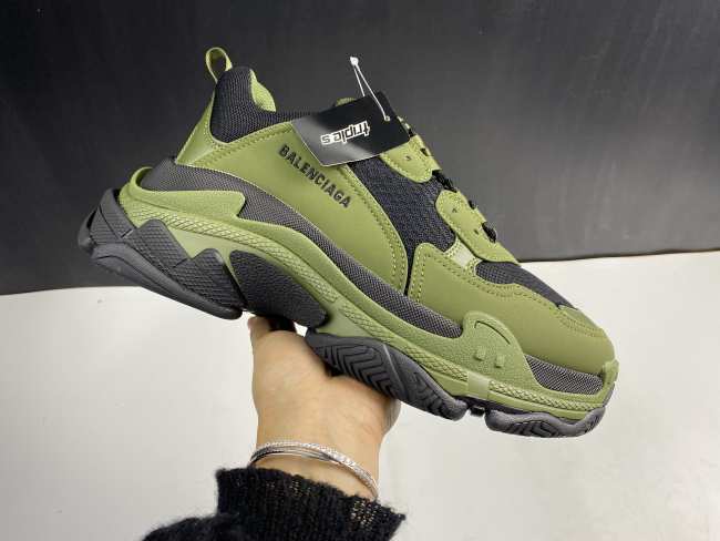 Pkstockx Balenciaga Triple S Army Green 536737 W2FW1 1978
