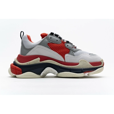 Pkstockx Balenciaga Triple S Red White Dark Grey 541624 W06E2 1863 02