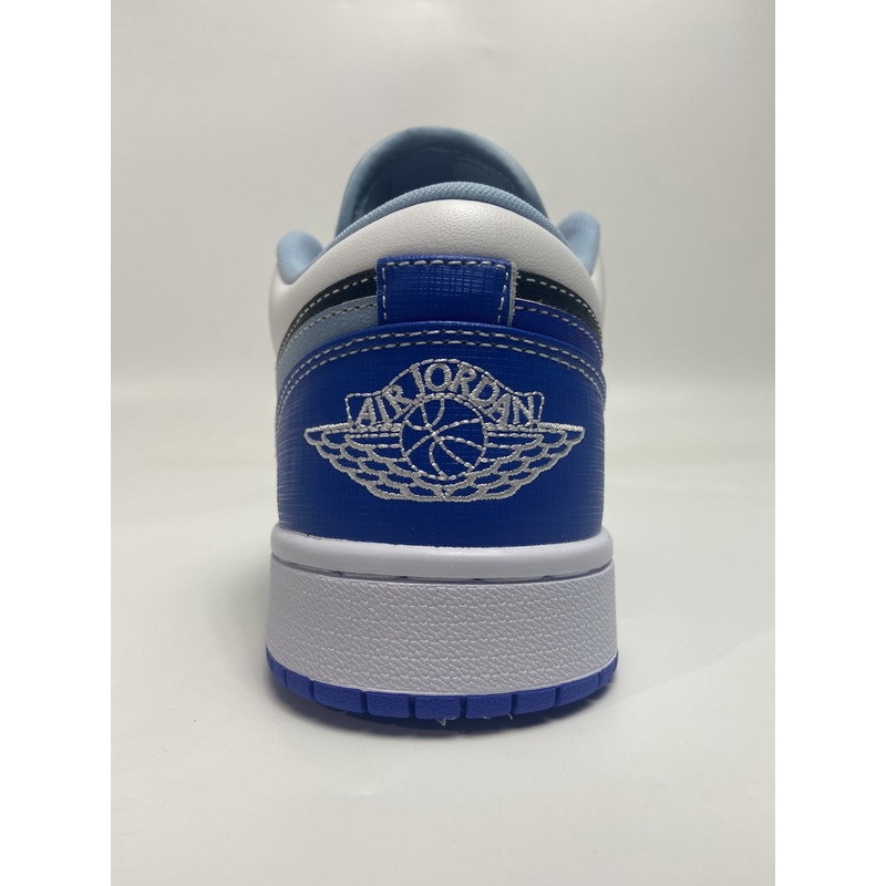 PKstockx Air Jordan 1 Low Black Blue White DH0206-400