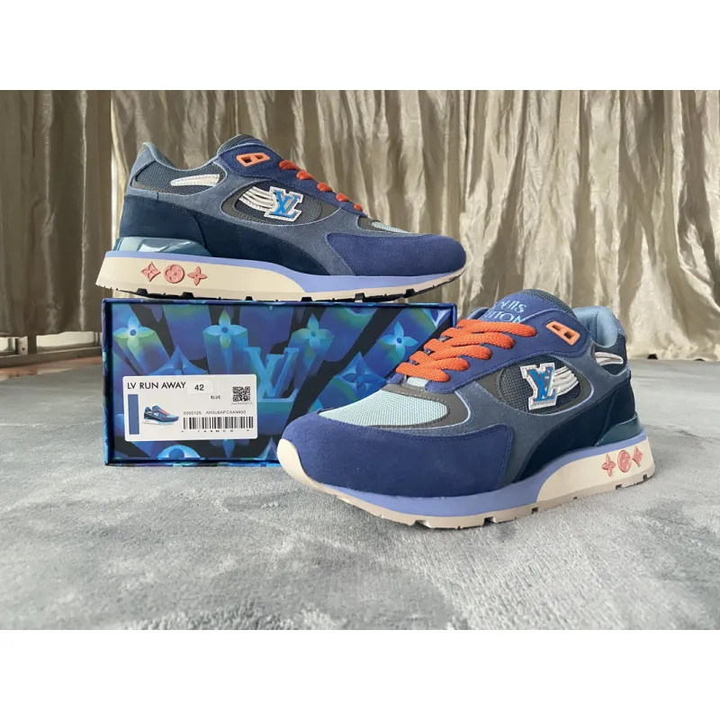 Pkstockx LOUIS VUITTON Run Away Sea Blue