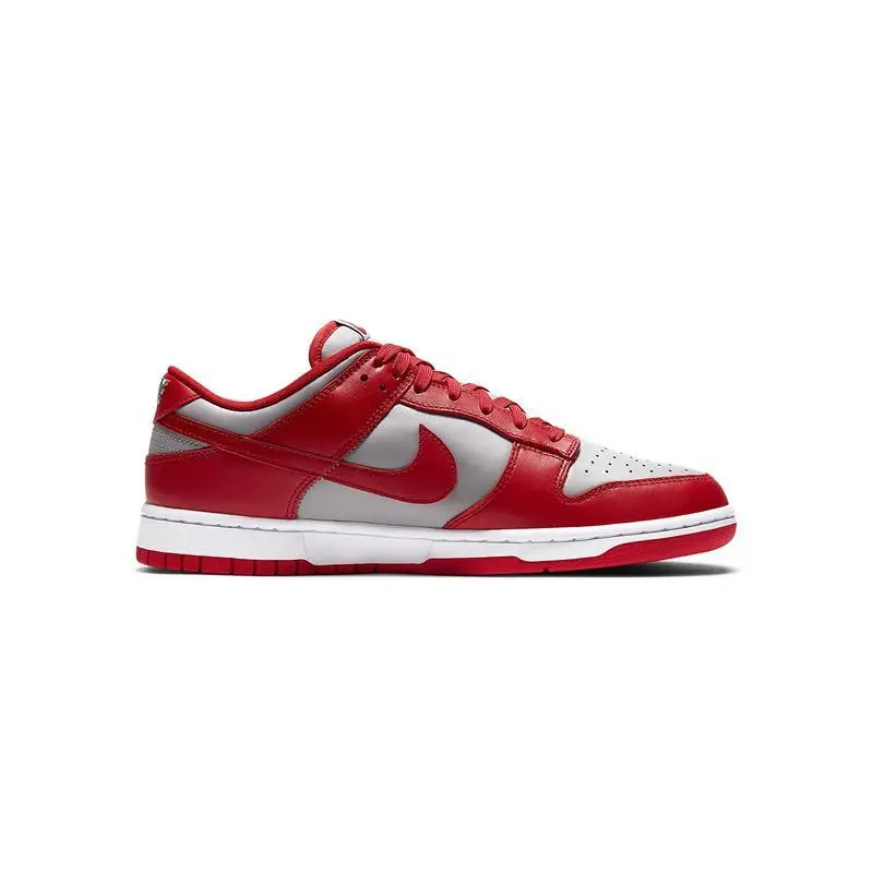ljr batch nike dunk low retro medium grey varsity red unlv (2021) dd1391-002