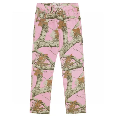 Stussy Realtree Edge Big Ol' Jean 'Pink' 01