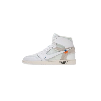 PK God Batch Air Jordan 1 Retro High Off-White White AQ0818-100 01