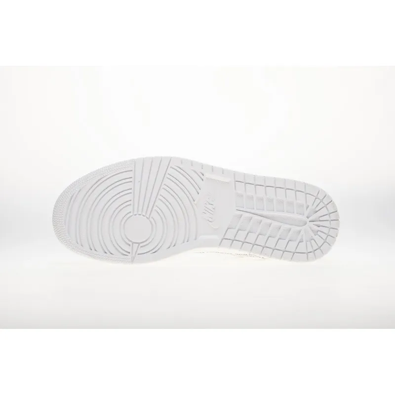 pk god batch air jordan 1 retro high off-white white aq0818-100