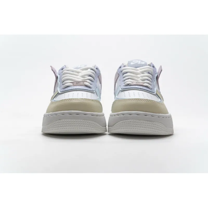 pkstockx nike air force 1 shadow white glacier blue ghost (w) ci0919-106