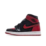 LJR Batch Air Jordan 1 High OG Bred Patent 555088-063