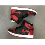 LJR Batch Air Jordan 1 High OG Bred Patent 555088-063