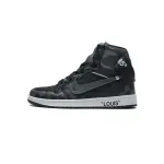 PK God Batch Air Jordan 1 High Grey X LOUIS VUITTON (regular Jordan shoe box)