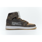 PK God Batch Louis Vuitton X Nike Air Jordan 1 (regular Jordan shoe box)