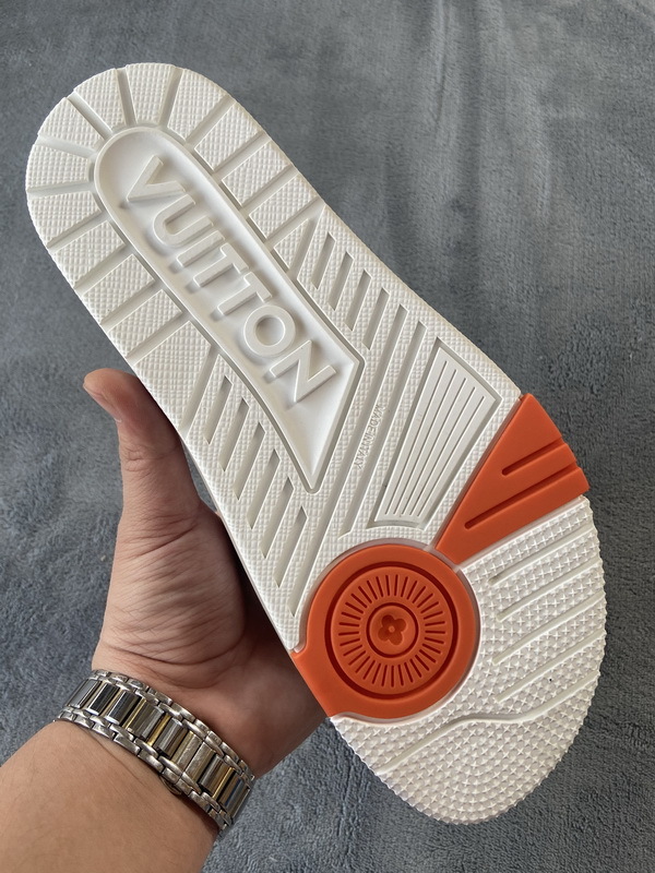Pkstockx LOUIS VUITTON Trainer White Silver