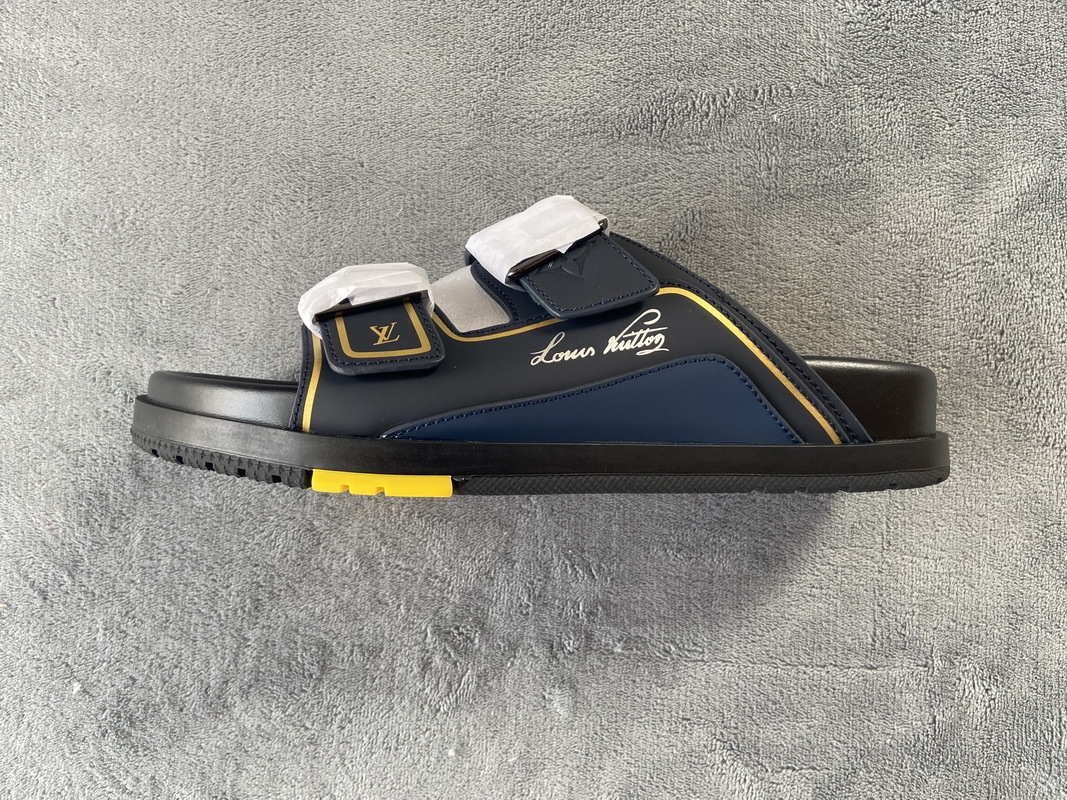Pkstockx LOUIS VUITTON Trainer Black Yellow