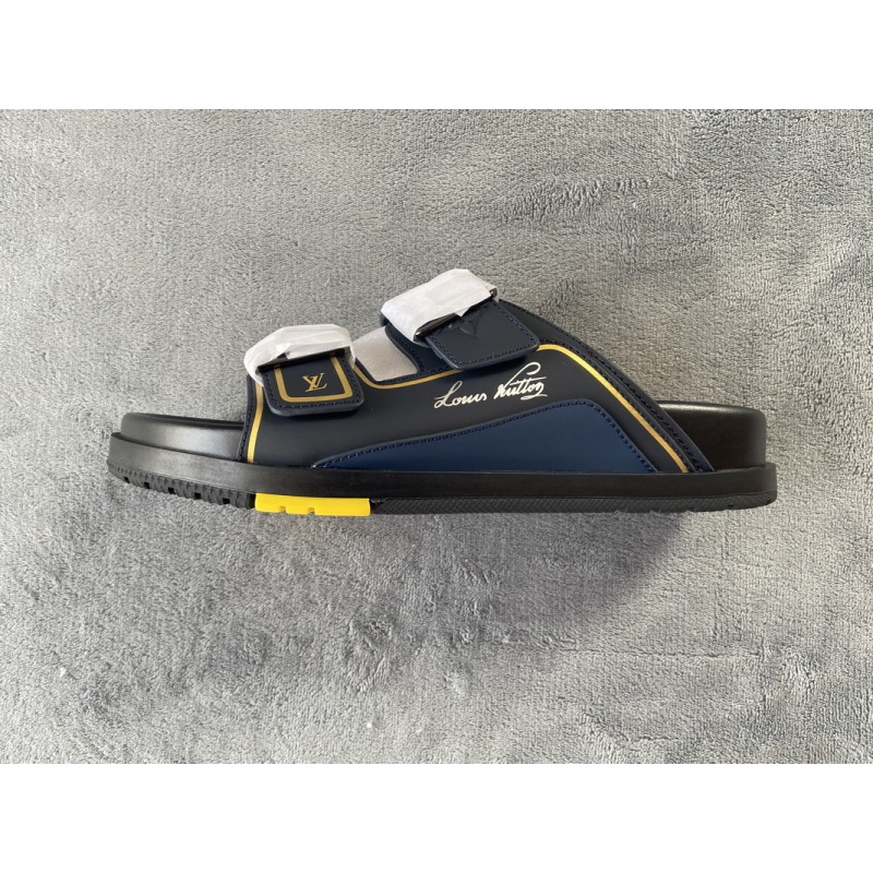 Pkstockx LOUIS VUITTON Trainer Black Yellow