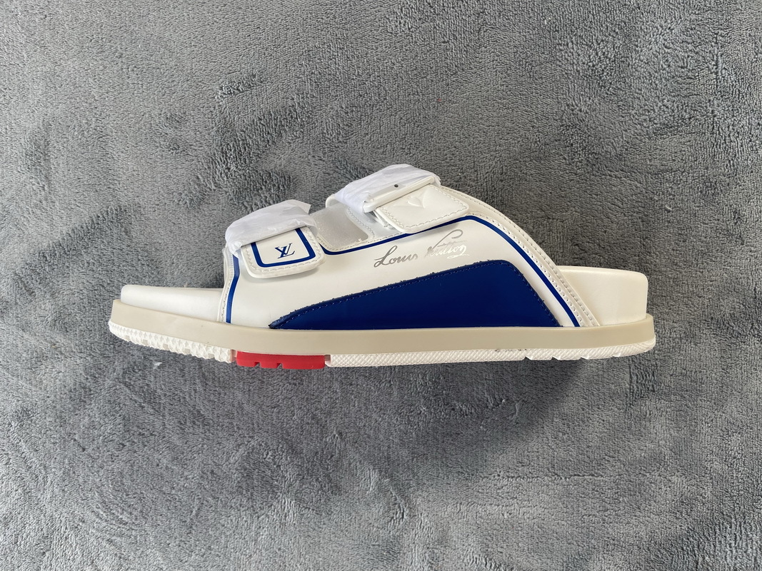Pkstockx LOUIS VUITTON Trainer White Blue