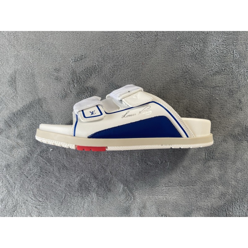 Pkstockx LOUIS VUITTON Trainer White Blue