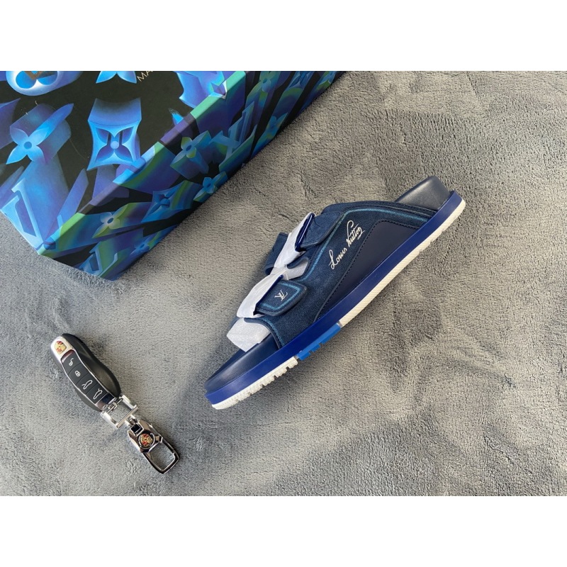 Pkstockx LOUIS VUITTON Trainer Dark Blue