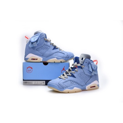 PK God Batch Air Jordan 6 North Carolina Blue DH0690-400 02