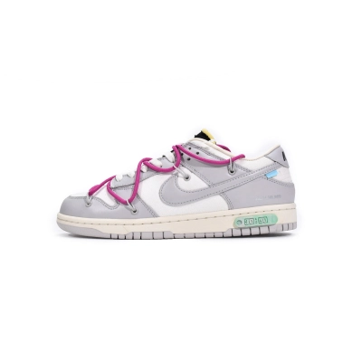 PK God Batch OFF WHITE x Nike Dunk SB Low The 50 NO.30  DM1602-122 01