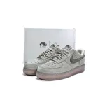 Reigning Champ x Nike Air Force 1 Low 07 LV8 Suede Light Grey/Black