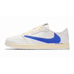 Travis Scott x Air Jordan 1 Low WhiteBlue DM6839-186 