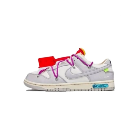 PK God Batch OFF WHITE x Nike Dunk SB Low The 50 NO.45  DJ1602-101  01