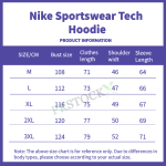 Nike Sportswear Tech Fleece Full Zip Hoodie & Joggers Set Grey