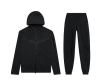 Nike Sportswear Tech Fleece Full-Zip Hoodie & Joggers Set Black