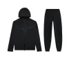 Nike Sportswear Tech Fleece Full-Zip Hoodie & Joggers Set Black