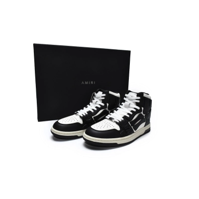  PK God Batch AMIRI Skel Top High Black MFS002-004 02