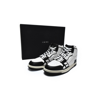 PK God Batch  AMIRI Skel Top High Whtie  W0F22499NL 01