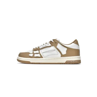 PK God Batch AMIRI Skel Top Low Whtie Pink MFS003-281 01