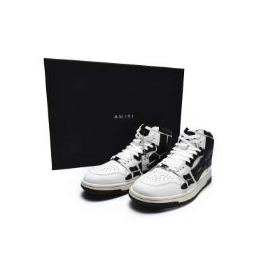 PK God Batch AMIRI Skel Top High Whtie Black MFS002-111  02